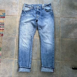 Levi’s 501 xx white oak cone denim selvedge jeans 29x32